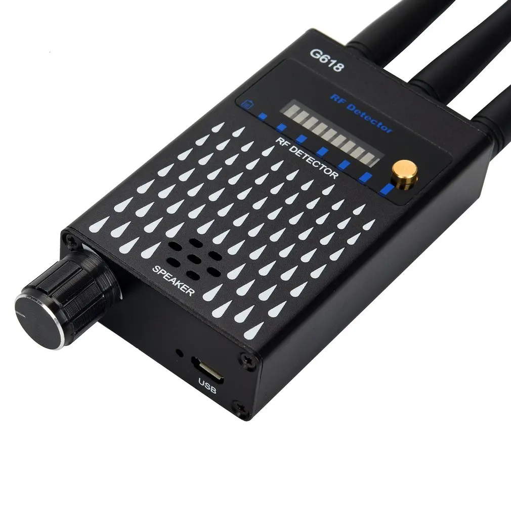 1-8000MHz Multi-function Anti-spy Detector Camera GSM Audio Bug Finder GPS Signal lens RF Tracker Detect Wireless Device Finder
1-8000MHz Multi-function Anti-spy Detector Camera GSM Audio Bug Finder GPS Signal lens RF Tracker Detect Wireless Device Finder