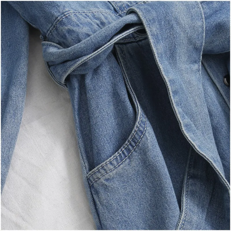Spring Loose long-sleeved Washed Denim Dress Women Elegant Single-breasted Casual Jeans Dress Long Dresses Cardgain 
Spring Loose long-sleeved Washed Denim Dress Women Elegant Single-breasted Casual Jeans Dress Long Dresses Cardgain