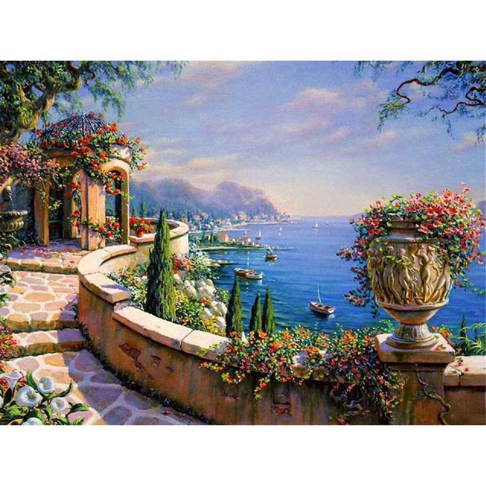 Landscape Printed 11CT Cross-Stitch Embroidery Full Kit DMC Threads Craft Handiwork Painting Needlework Sales Room Promotions
Landscape Printed 11CT Cross-Stitch Embroidery Full Kit DMC Threads Craft Handiwork Painting Needlework Sales Room Promotions