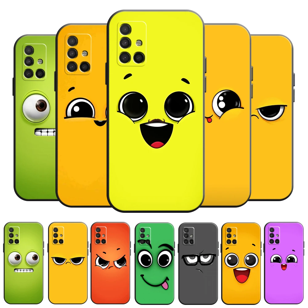Cartoon Tease Smiling Face Cases for Samsung A21S A217F A31 A315F A52 A52S A72 A32 A22 A42 M42 5G 4G Liquid Silicone Cover Funda
Cartoon Tease Smiling Face Cases for Samsung A21S A217F A31 A315F A52 A52S A72 A32 A22 A42 M42 5G 4G Liquid Silicone Cover Funda