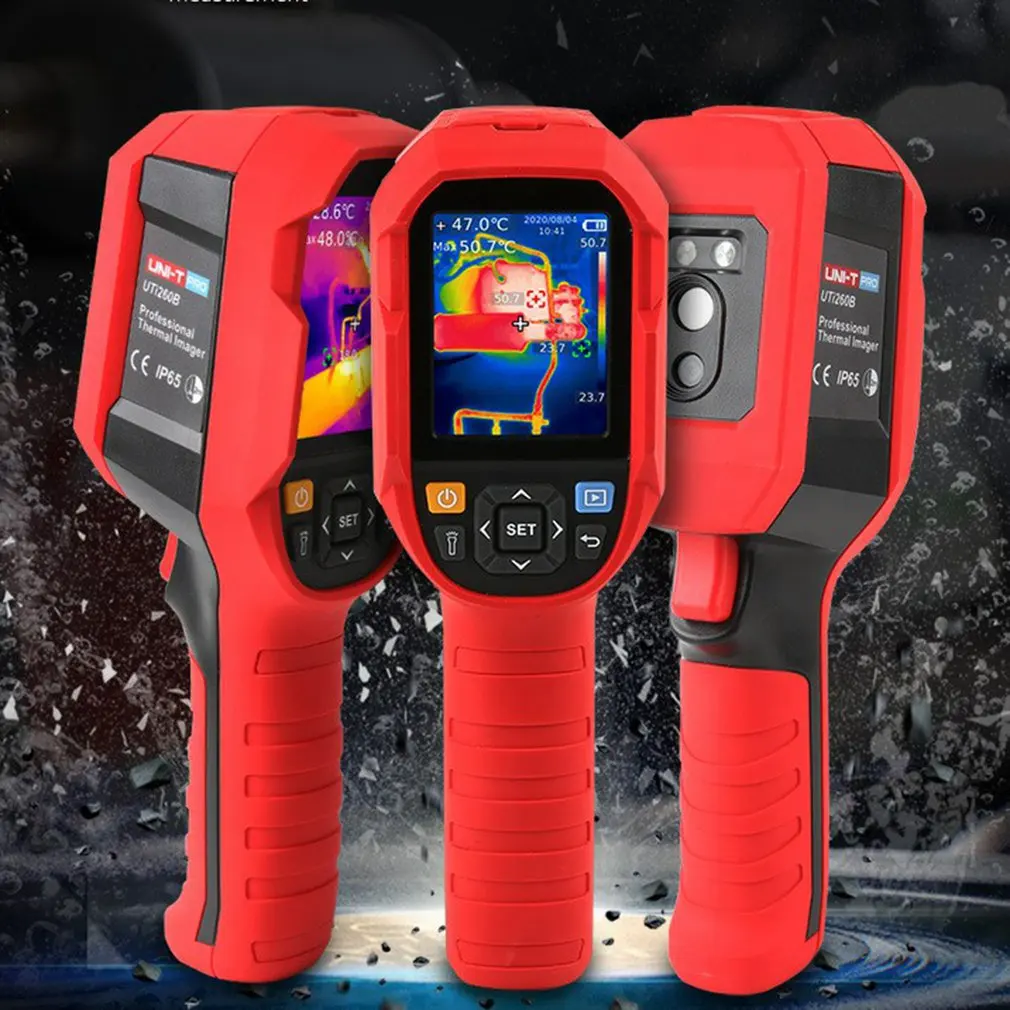 UTi260B Infrarood -15~550 °C Thermal Imager Automotive Inspection Electrical Maintenance Pipeline Temperature Screening
UTi260B Infrarood -15~550 °C Thermal Imager Automotive Inspection Electrical Maintenance Pipeline Temperature Screening