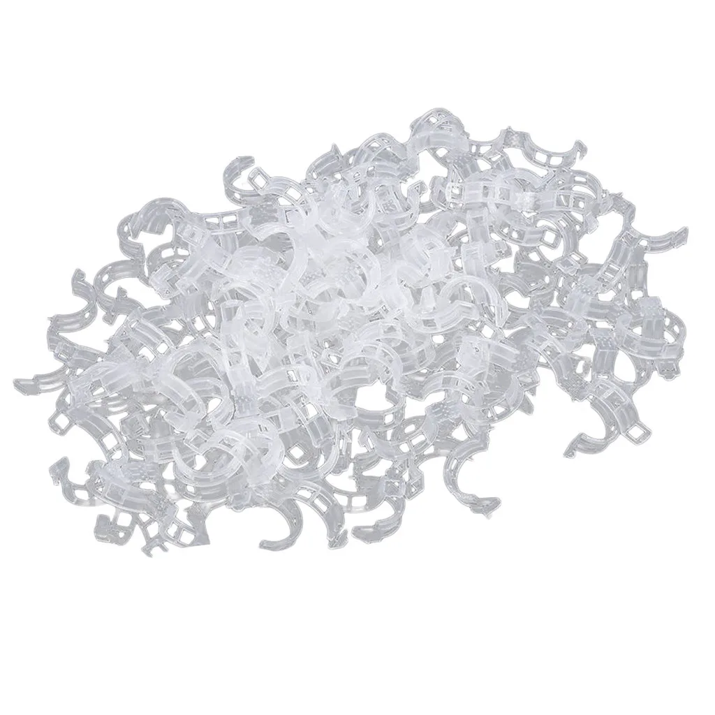 50pcs Plastic Plant Supports Clips For Tomato Hanging Trellis Vine Connects Plants Greenhouse Vegetables Garden Ornament
50pcs Plastic Plant Supports Clips For Tomato Hanging Trellis Vine Connects Plants Greenhouse Vegetables Garden Ornament