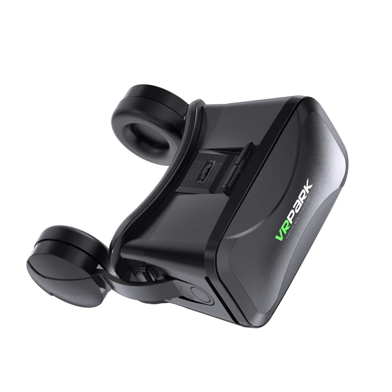 VRPARK VR очки угол 90-120 ° С Bluetooth контроллер 3D гарнитура для iPhone Android смартфон 4 5-6 7