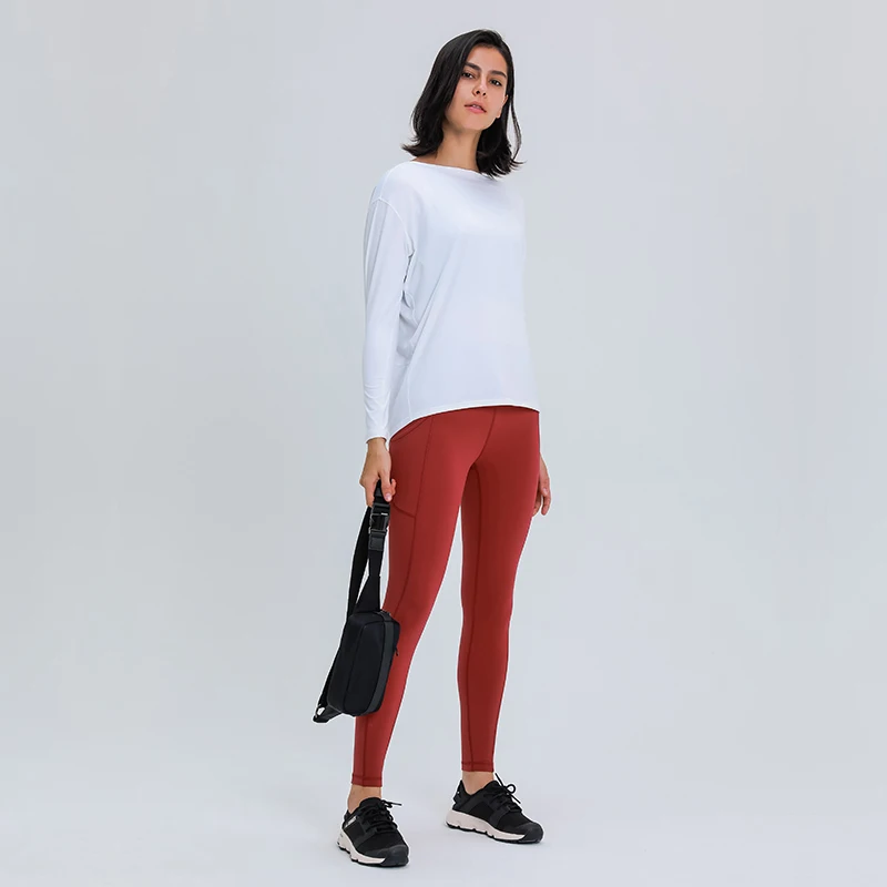 Soft Naked Feeling Workout Yoga Shirts Women Autumn Long Sleeve Fitness Top Loose Fit Sport Shirt Solid Gym Clothes Sportswear
Soft Naked Feeling Workout Yoga Shirts Women Autumn Long Sleeve Fitness Top Loose Fit Sport Shirt Solid Gym Clothes Sportswear