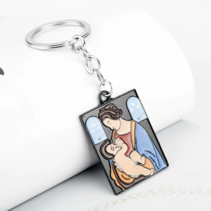 Virgin Mary Lactation Key Chain Alloy Keychain Accessories Pendant Key Ring Charms Keychains for Ladies
Virgin Mary Lactation Key Chain Alloy Keychain Accessories Pendant Key Ring Charms Keychains for Ladies