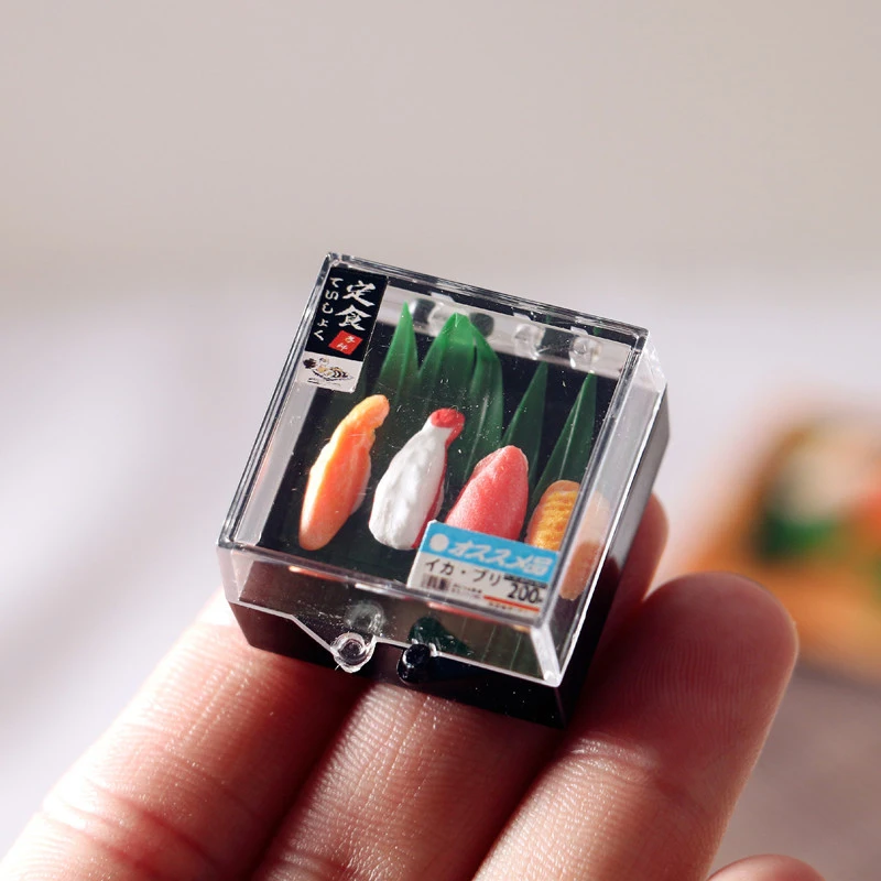 1 Pcs/1 Set Cute Mini Miniature Dollhouse Janpanese Sushi Food For Doll House Kitchen Accessorie Toy
1 Pcs/1 Set Cute Mini Miniature Dollhouse Janpanese Sushi Food For Doll House Kitchen Accessorie Toy