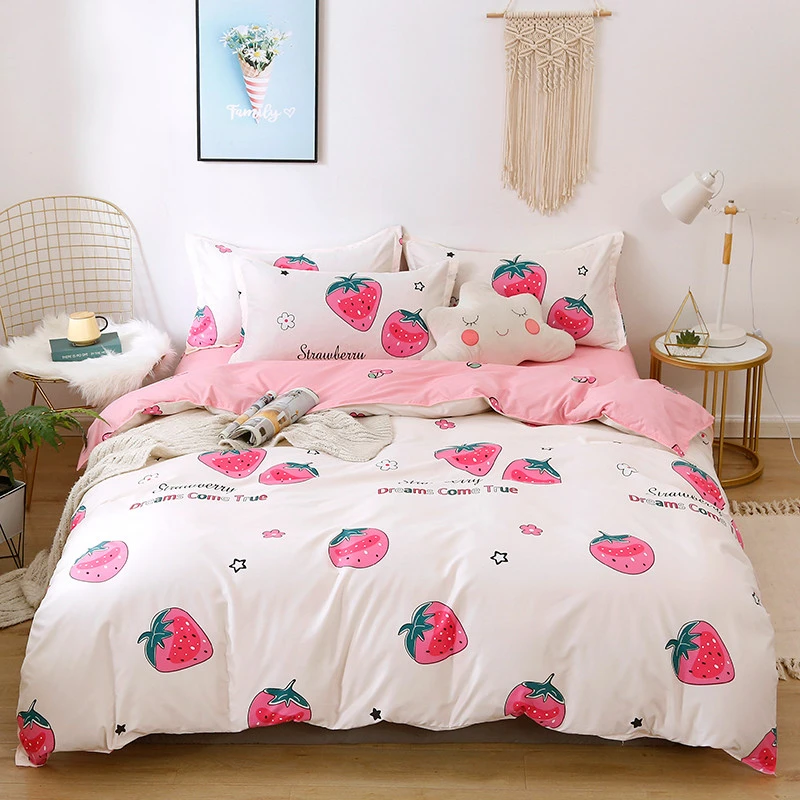 Solstice Home Textile 3/4Pcs King Twin Bedding Set Girl Kid Teen Adult Linen Brief Flower Duvet Quilt Cover Pillowcase Bed Sheet 
Solstice Home Textile 3/4Pcs King Twin Bedding Set Girl Kid Teen Adult Linen Brief Flower Duvet Quilt Cover Pillowcase Bed Sheet
