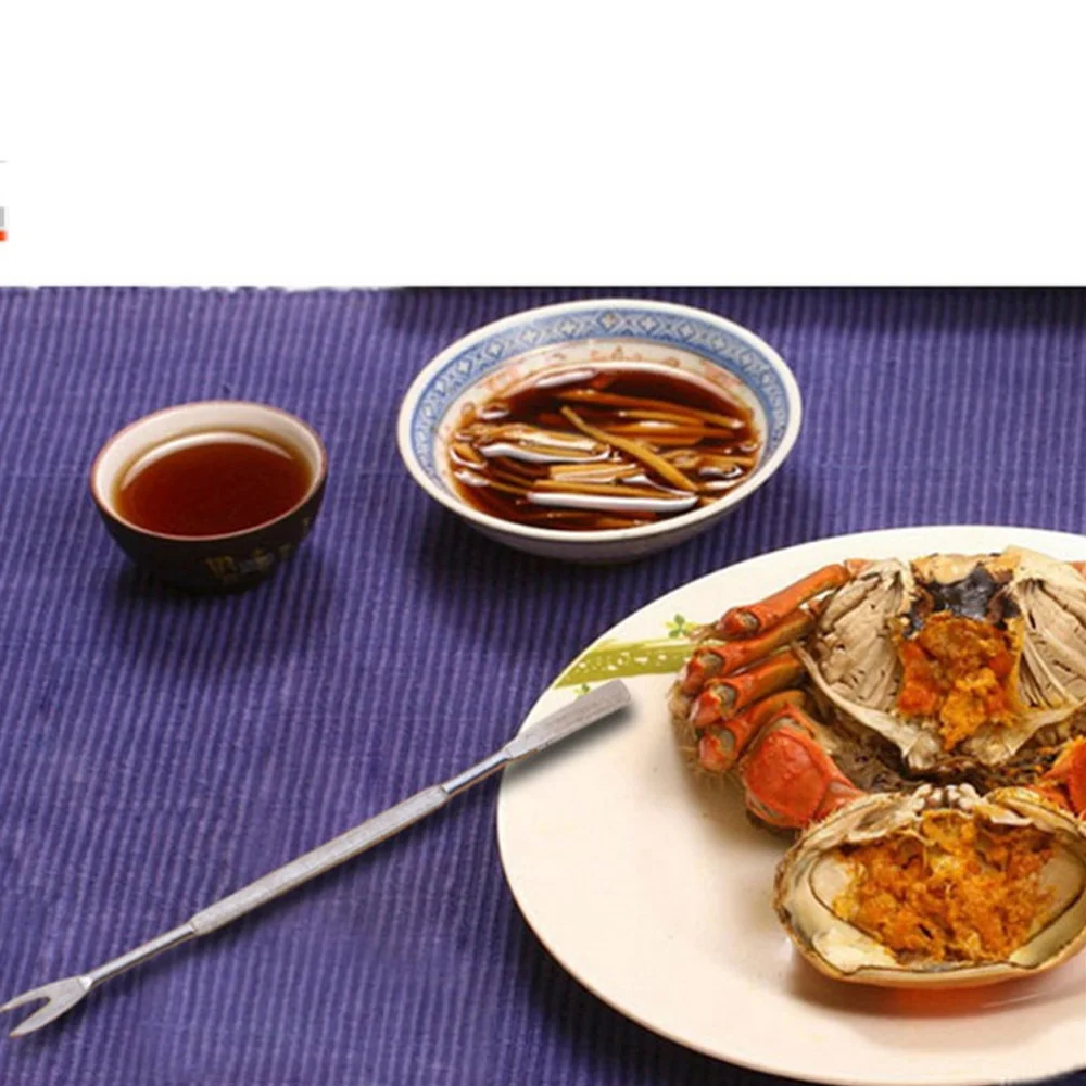 12PCS Stainless Steel Shellfish Seafood Forks Nut Picks Seafood Tools
12PCS Stainless Steel Shellfish Seafood Forks Nut Picks Seafood Tools