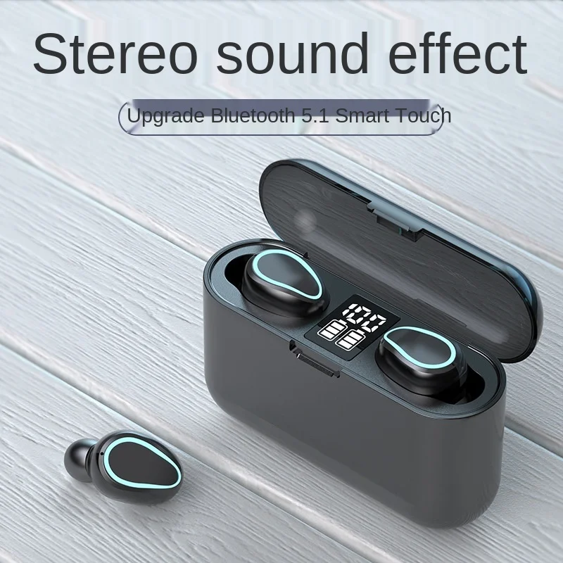TWS Bluetooth 5.1 Earphone 9D Stereo Wireless Earpiece Headset HI-FI Earbuds HD Call Waterproof headphones
TWS Bluetooth 5.1 Earphone 9D Stereo Wireless Earpiece Headset HI-FI Earbuds HD Call Waterproof headphones