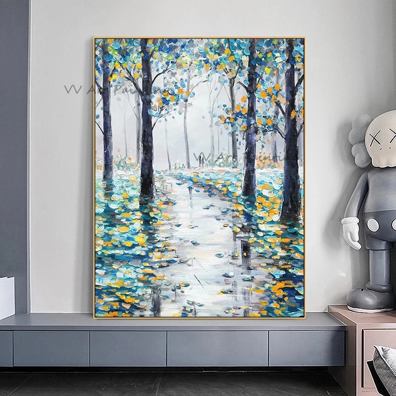 The Creative Handmade Modern Abstract Forest Oil Painting On Canvas Tree Oil Painting Living Room Decoration Nature Drawing
The Creative Handmade Modern Abstract Forest Oil Painting On Canvas Tree Oil Painting Living Room Decoration Nature Drawing