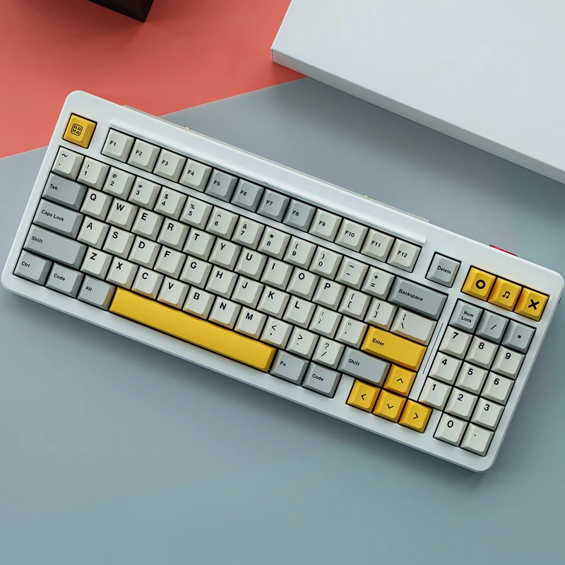 NEW1 Set 8008 Dots Mizu Heavy Industry Amethyst Key Caps For MX Switch Mechanical Keyboard PBT Dye Subbed Key Cap Cherry Profile
NEW1 Set 8008 Dots Mizu Heavy Industry Amethyst Key Caps For MX Switch Mechanical Keyboard PBT Dye Subbed Key Cap Cherry Profile
