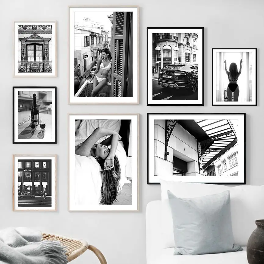 Paris Sexy Girl Street Car Store Art Canvas Painting Nordic Black White Posters And Prints Wall Pictures For Living Room Decor
Paris Sexy Girl Street Car Store Art Canvas Painting Nordic Black White Posters And Prints Wall Pictures For Living Room Decor