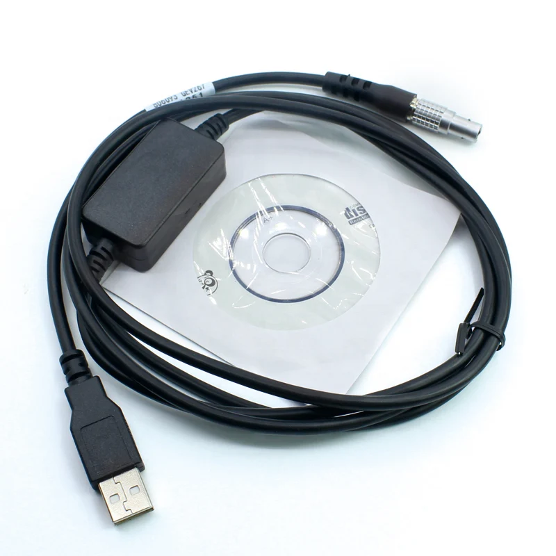 Кабель передачи данных GEV267 (806093) для Leica TOTAL STATION WIN8 WIN10 USB Type | Инструменты
