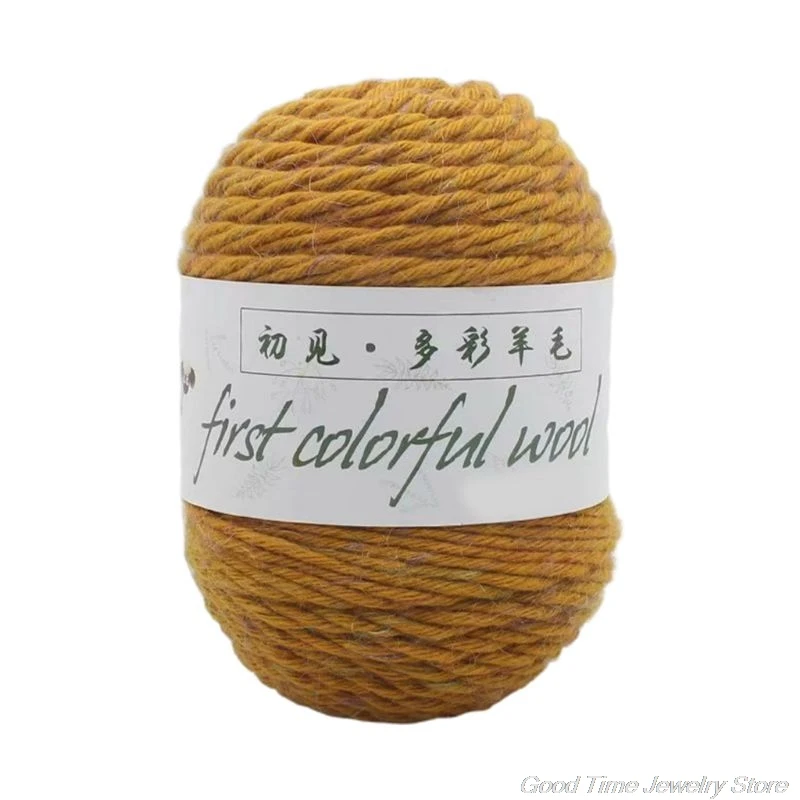 1 Roll 100g 6 Strands Worsted Colorful Wool Crochet Knitting Yarn Medium Thick for DIY Hand Sewing Sweater Hat Coat F19 21
1 Roll 100g 6 Strands Worsted Colorful Wool Crochet Knitting Yarn Medium Thick for DIY Hand Sewing Sweater Hat Coat F19 21