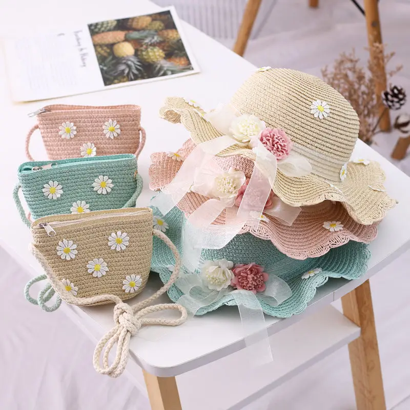Lovely Children Summer Straw Small Crossbody Bags Set Princess Baby Girls Mini Beach Shoulder Bag Daisy Kids Purse Coin Wallet
Lovely Children Summer Straw Small Crossbody Bags Set Princess Baby Girls Mini Beach Shoulder Bag Daisy Kids Purse Coin Wallet