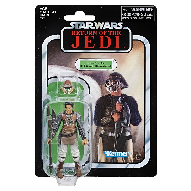Hasbro 3,75 дюймов с изображением из «Звездных войн фигурку Винтаж коллекция возвращение джедаев Lando Calrissian Фильм модель для подарок на Новый год ...
Hasbro 3,75 дюймов с изображением из «Звездных войн фигурку Винтаж коллекция возвращение джедаев Lando Calrissian Фильм модель для подарок на Новый год ...
