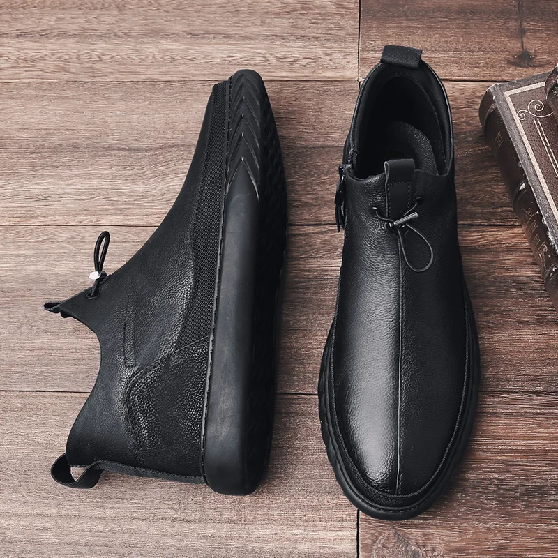 Cowboy Boots For Men Shoes For Men Leather Boots Genuine Casual Zapatos Cuero MEN ANKLE BOOTS Men's Winter Punk Work
Cowboy Boots For Men Shoes For Men Leather Boots Genuine Casual Zapatos Cuero MEN ANKLE BOOTS Men's Winter Punk Work