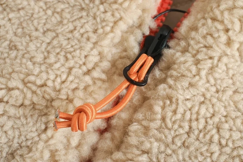 Fleece Thickened Warm Women Cotton Jacket Winter New Fashion Orange Pockets Stitching Loose Hooded
Fleece Thickened Warm Women Cotton Jacket Winter New Fashion Orange Pockets Stitching Loose Hooded