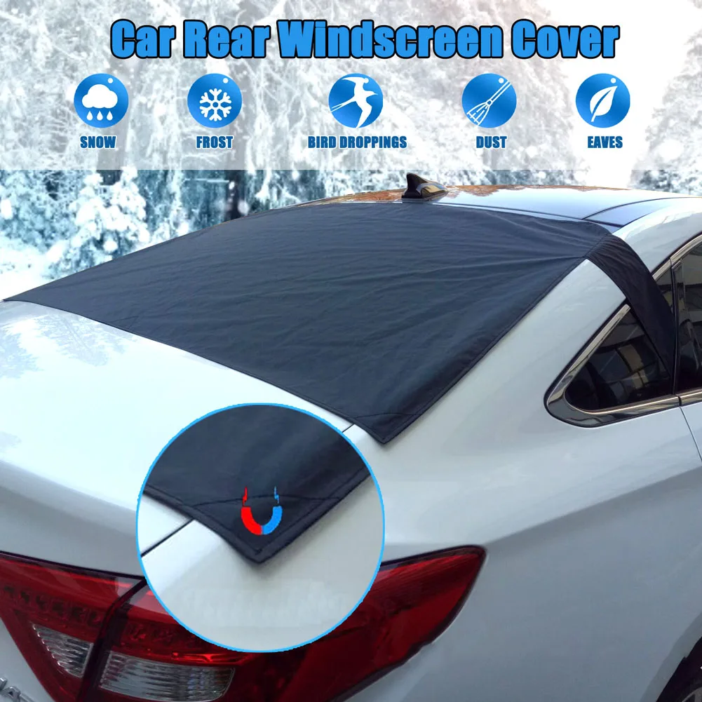 Car Rear Windscreen Snow Cover, Anti Foil Ice Dust Sun Windshield Frost Covers & Sun Shade Protector for Vehicle Rear Windshield
Car Rear Windscreen Snow Cover, Anti Foil Ice Dust Sun Windshield Frost Covers & Sun Shade Protector for Vehicle Rear Windshield