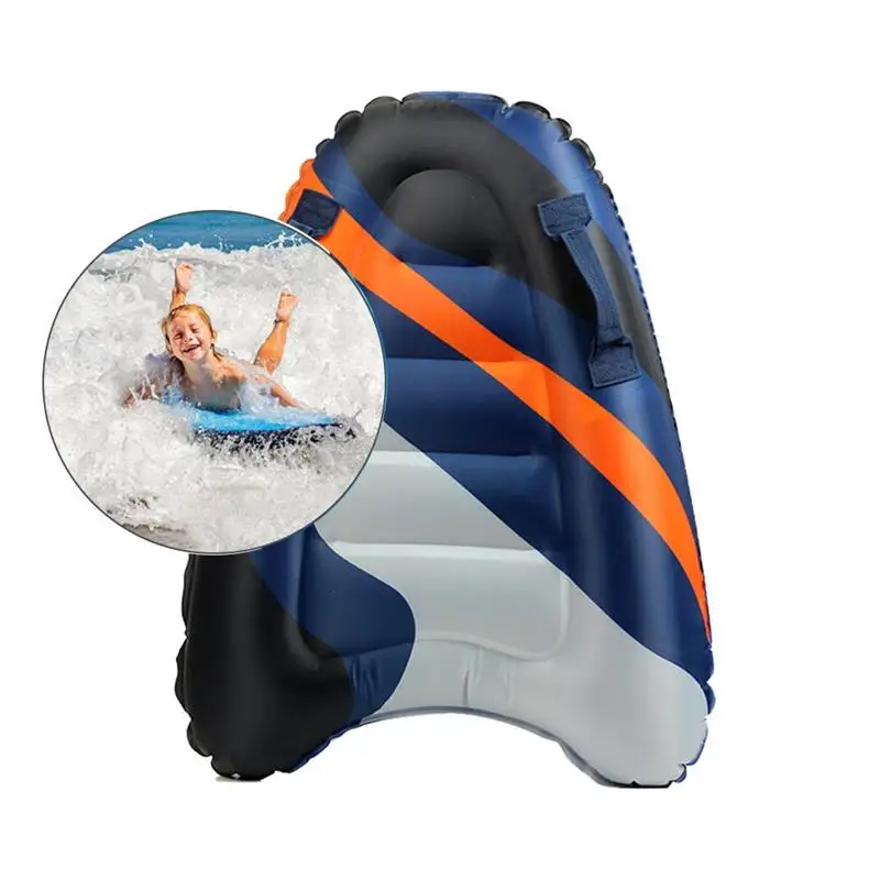 Outdoor Inflatable Surfboard Solid Color Buoy Kickboard Kids Safe Sea Surfing Board With Handle Floating Mat Beach Swimming Pool
Outdoor Inflatable Surfboard Solid Color Buoy Kickboard Kids Safe Sea Surfing Board With Handle Floating Mat Beach Swimming Pool