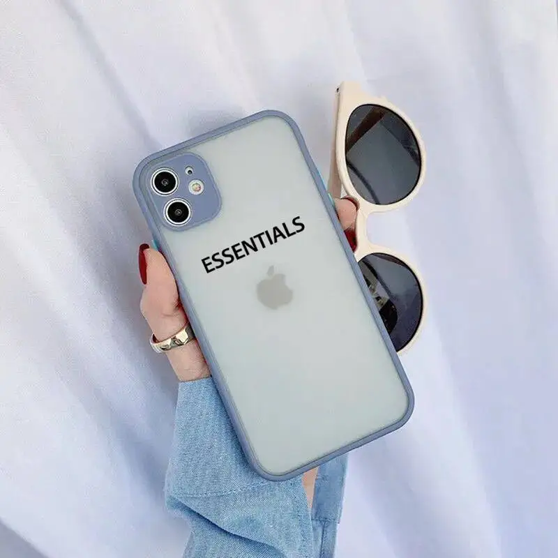 Design-ESSENTIALSs Phone Cases For iphone 12 11 Pro Max Mini XS 8 7 Plus X SE 2020 XR Matte Transparent Light gray Cover
Design-ESSENTIALSs Phone Cases For iphone 12 11 Pro Max Mini XS 8 7 Plus X SE 2020 XR Matte Transparent Light gray Cover