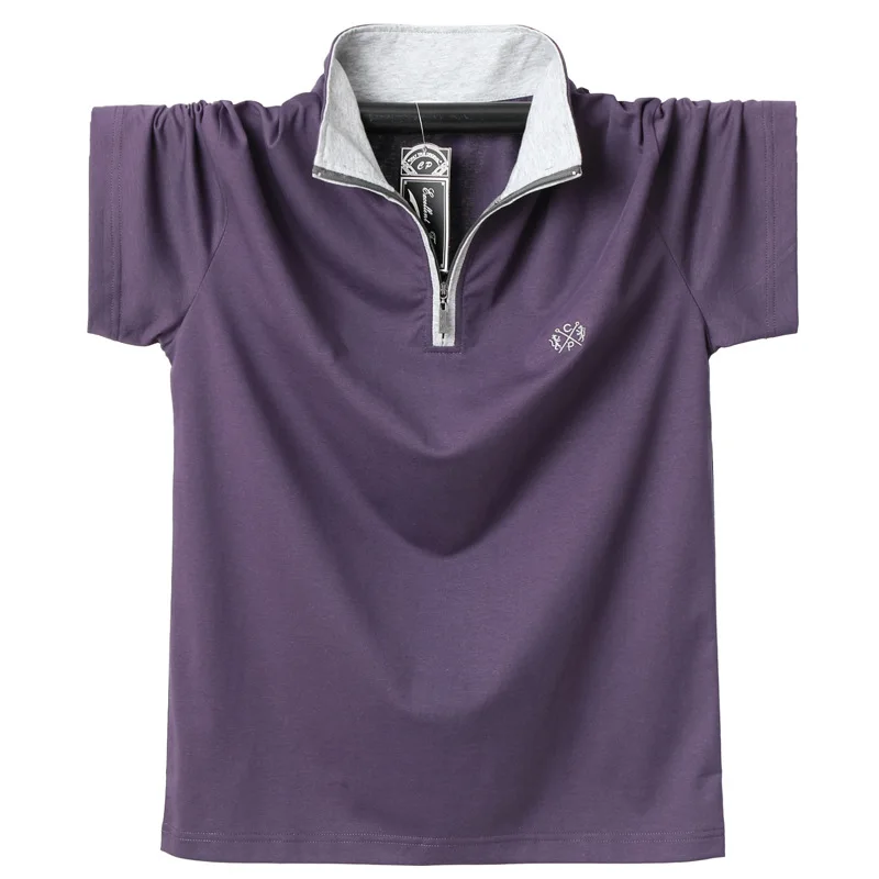 Men's cotton short sleeve polo shirt Summer solid color men's casual polo shirt Large size 4XL 5XL 6XL
Men's cotton short sleeve polo shirt Summer solid color men's casual polo shirt Large size 4XL 5XL 6XL