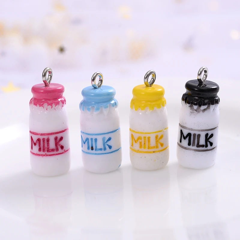 4colors 10pcs/pack Hot Sell Acrylic Pendants Cartoon Cute Milk Bottle Shape Pendants For Jewelry Making Diy Handmade Accessories
4colors 10pcs/pack Hot Sell Acrylic Pendants Cartoon Cute Milk Bottle Shape Pendants For Jewelry Making Diy Handmade Accessories