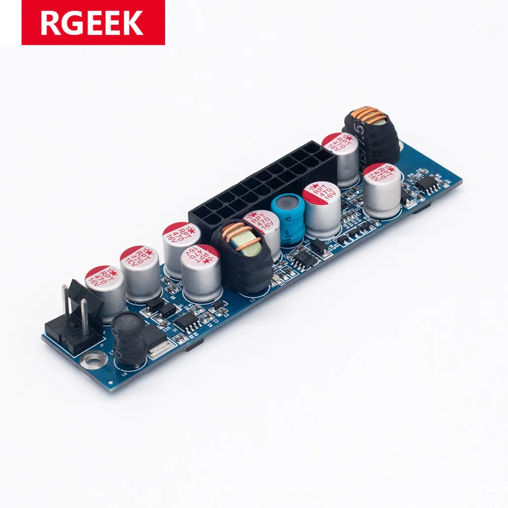 RGEEK 12 в 120 Вт DC ATX Peak PSU Pico переключатель 24pin MINI ITX чехол to Car PC источник питания для ПК