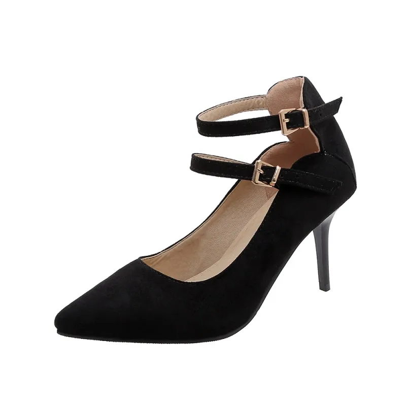 Plus Size Pointed thin belt decorative single shoes ladies high heels women shoes woman pumps
Plus Size Pointed thin belt decorative single shoes ladies high heels women shoes woman pumps