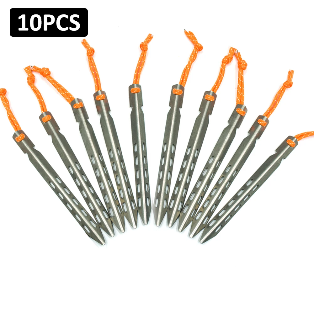 Tent Nail V-shaped Titanium Nail Windproof Outdoor Camping Tent Nail Camping Family Tent Canopy Tent Pile with Storage Bag
Tent Nail V-shaped Titanium Nail Windproof Outdoor Camping Tent Nail Camping Family Tent Canopy Tent Pile with Storage Bag