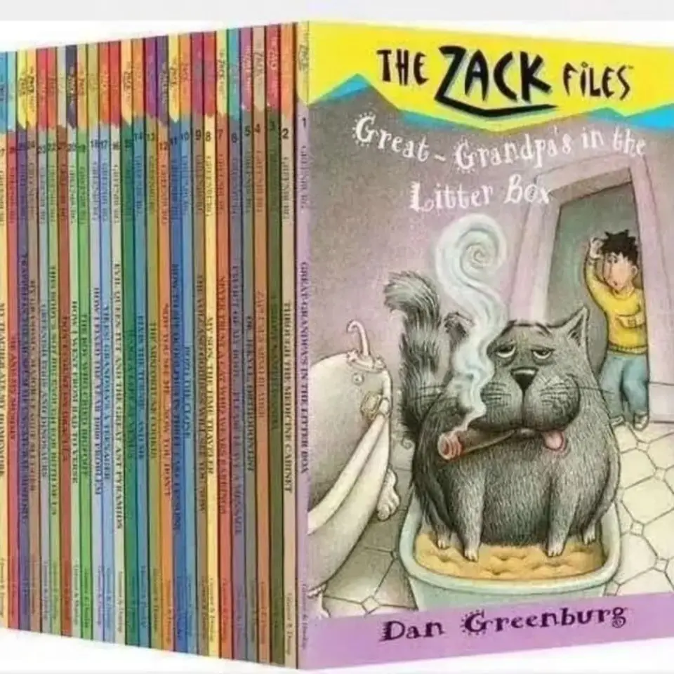 30 Books/Set New Zack Files 1-30 Zack Files Children's Primary Chapter Bridge Book English Original Hot Art Livros Educate
30 Books/Set New Zack Files 1-30 Zack Files Children's Primary Chapter Bridge Book English Original Hot Art Livros Educate