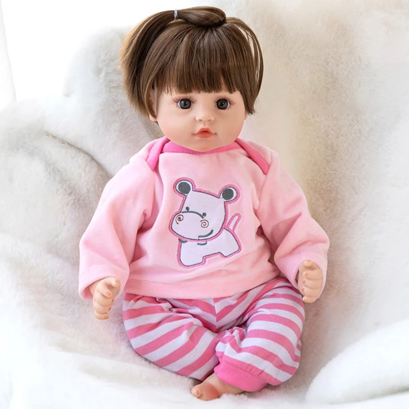 Intelligent Orientation Sensing Simulation Doll 48CM Humanoid Toy Silicone Reborn Realistic Lifelike Newborn Growth T8ND
Intelligent Orientation Sensing Simulation Doll 48CM Humanoid Toy Silicone Reborn Realistic Lifelike Newborn Growth T8ND