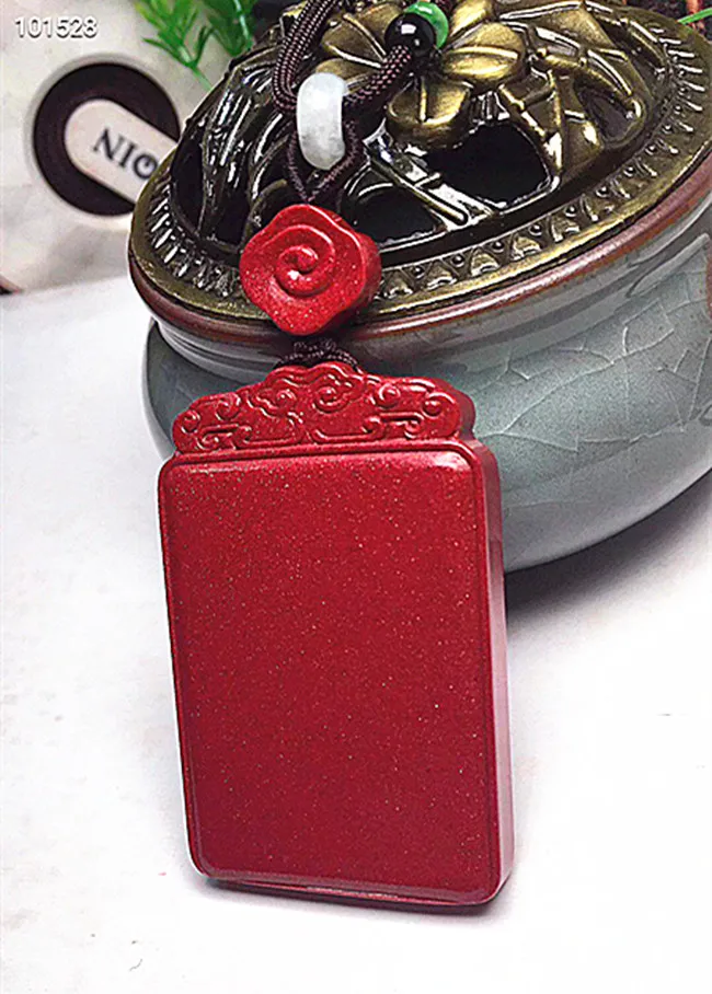 Natural quartz crystal cinnabar pendant original ore is safe card this life year of the rat men and women genuine necklace
Natural quartz crystal cinnabar pendant original ore is safe card this life year of the rat men and women genuine necklace