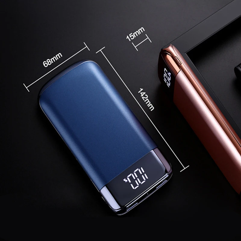 20000mAh Portable External Battery Power Bank Double USB Led Digital Display Powerbank For iPhone Samsung Xiaomi Phone Powerbank
20000mAh Portable External Battery Power Bank Double USB Led Digital Display Powerbank For iPhone Samsung Xiaomi Phone Powerbank