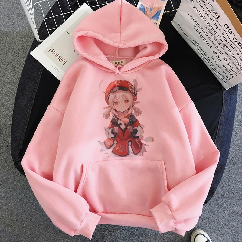 Fashion Kawaii Genshin Impact Klee Aesthetic Anime Autumn Winter Clothes Hoodie Korean Style Sweatshirt Women Harajuku Hoodies
Fashion Kawaii Genshin Impact Klee Aesthetic Anime Autumn Winter Clothes Hoodie Korean Style Sweatshirt Women Harajuku Hoodies