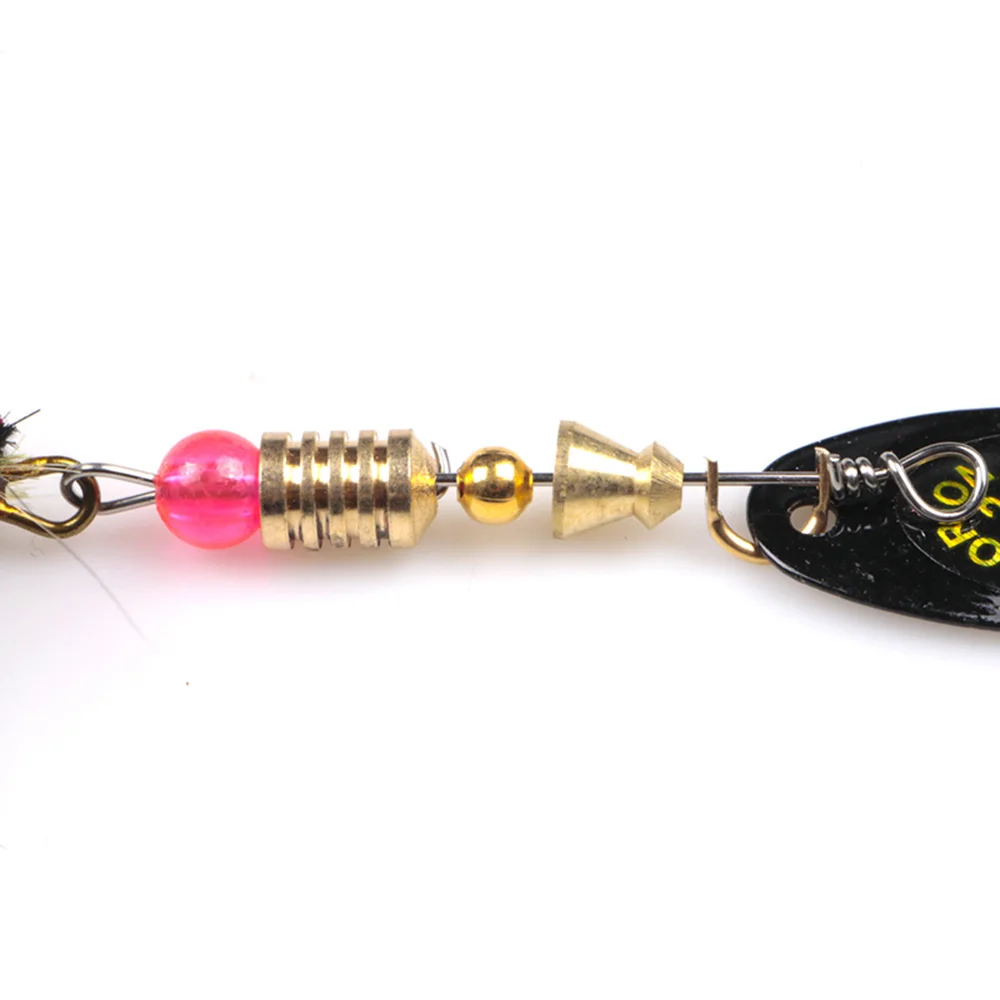 New 1Pc Spinnerbait Fishing Lure Artificial Bait Spinner Lures Spiner Spinning Spinerbait with Feather Treble Hooks Fish Tackle
New 1Pc Spinnerbait Fishing Lure Artificial Bait Spinner Lures Spiner Spinning Spinerbait with Feather Treble Hooks Fish Tackle
