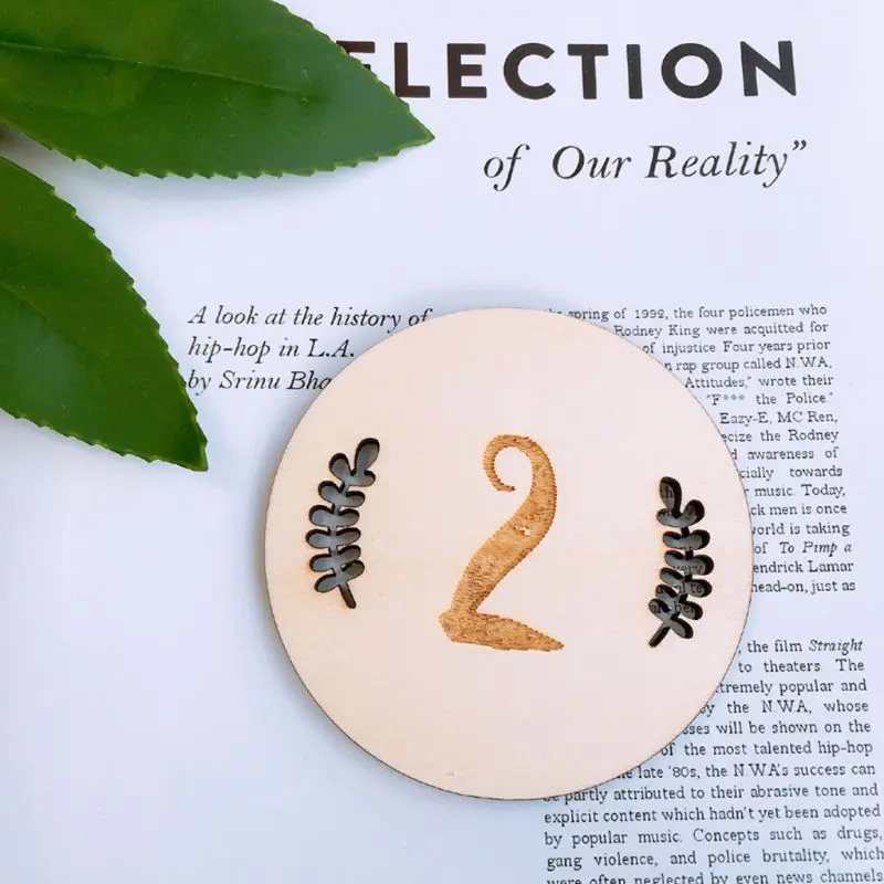 12 Pcs/set Baby Milestone Card Vintage Leaf Numbers Engraved Wood Infants Bathing Gift Newborn Photography Props Set C5AF 
12 Pcs/set Baby Milestone Card Vintage Leaf Numbers Engraved Wood Infants Bathing Gift Newborn Photography Props Set C5AF