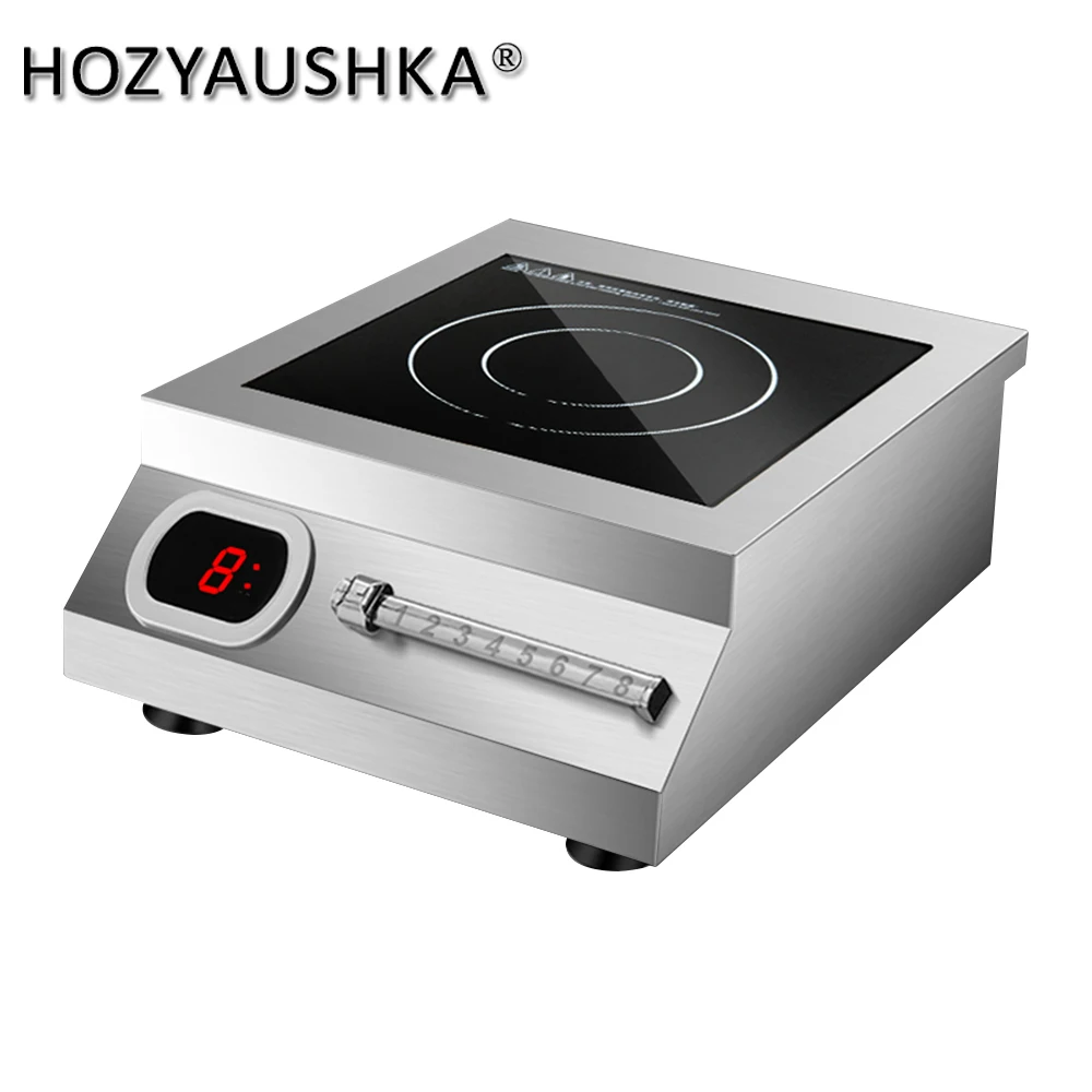 HOZYAUSHKA 5000W High Power Induction Cooker Magnetic Control Slider Control Panel Induction Cooker
HOZYAUSHKA 5000W High Power Induction Cooker Magnetic Control Slider Control Panel Induction Cooker