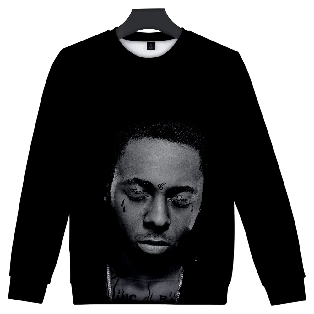 Lil Wayne Sweatshirt Fashion Hip Hop Hatless Sweatshirt Men Women Casual Pullover Streetwear Popular Rapper Lil Wayne Sweatshirt
Lil Wayne Sweatshirt Fashion Hip Hop Hatless Sweatshirt Men Women Casual Pullover Streetwear Popular Rapper Lil Wayne Sweatshirt