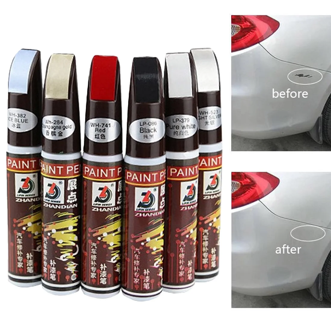 Waterproof Car Paint Repair Touch Up Coat Painting Scratch Clear RemoverCar Mending Fill Paint Pen Tool Professional Applicator
Waterproof Car Paint Repair Touch Up Coat Painting Scratch Clear RemoverCar Mending Fill Paint Pen Tool Professional Applicator