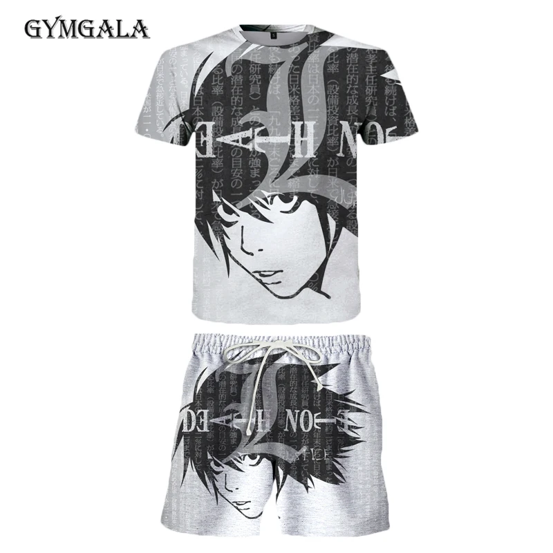 2021 Novelty Death Note Shinigami Ryuk 3D T-shirt men Japanese Manga Light Yagami L Tshirts Anime Summer beach pants shorts suit
2021 Novelty Death Note Shinigami Ryuk 3D T-shirt men Japanese Manga Light Yagami L Tshirts Anime Summer beach pants shorts suit