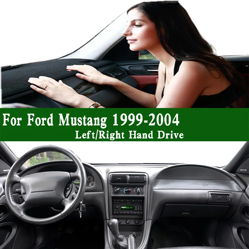 Fits Ford Mustang GT SVT Cobra 1999-2004 Car-Styling Dashmat Dashboard Cover Instrument Panel Protective Pad Dash Carpet Leather
Fits Ford Mustang GT SVT Cobra 1999-2004 Car-Styling Dashmat Dashboard Cover Instrument Panel Protective Pad Dash Carpet Leather
