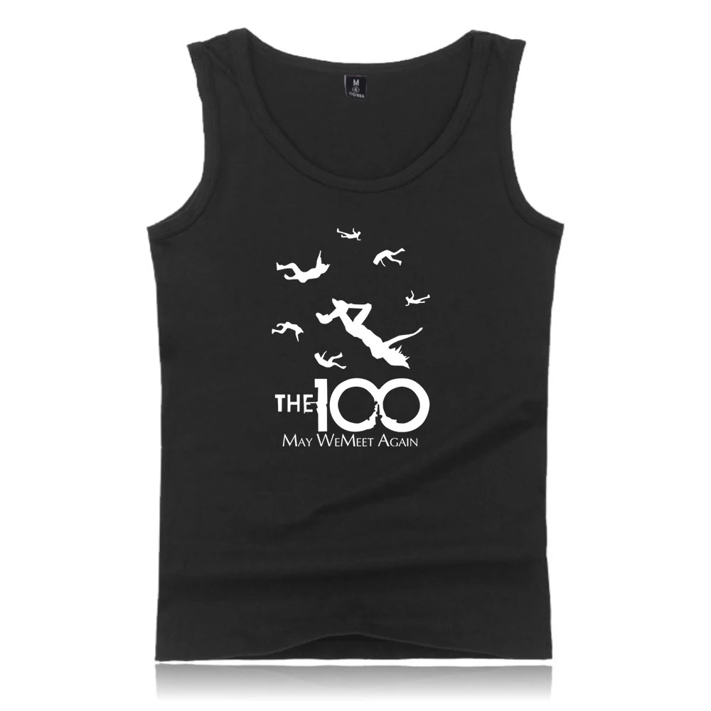 the 100 Tank Science Fiction American Drama The 100 Logo Tank men's Tops Streetwear Capless Summer Sleeveless O Neck boys tops
the 100 Tank Science Fiction American Drama The 100 Logo Tank men's Tops Streetwear Capless Summer Sleeveless O Neck boys tops