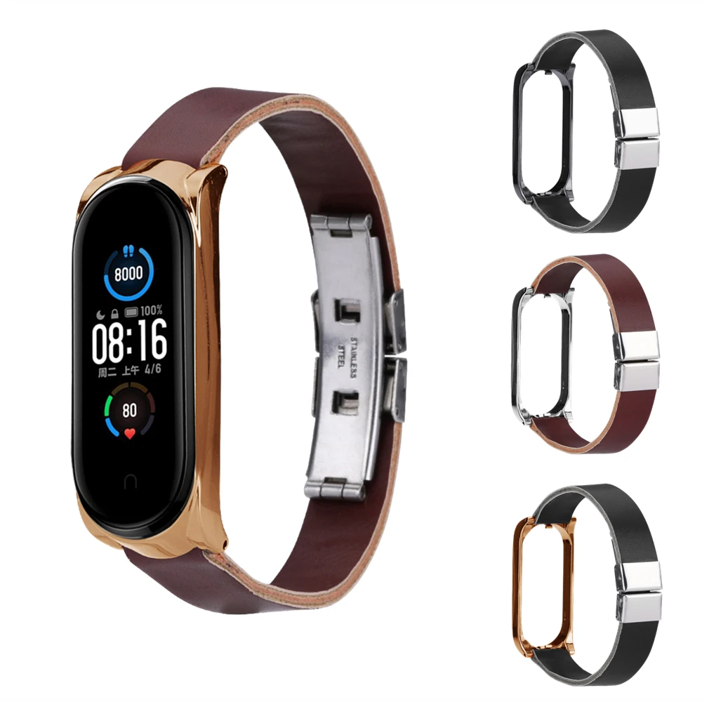 Кожаный ремешок для Xiaomi Mi Band 5, сменный Браслет для смарт-часов Xiaomi NFC Mi Band 5
Кожаный ремешок для Xiaomi Mi Band 5, сменный Браслет для смарт-часов Xiaomi NFC Mi Band 5