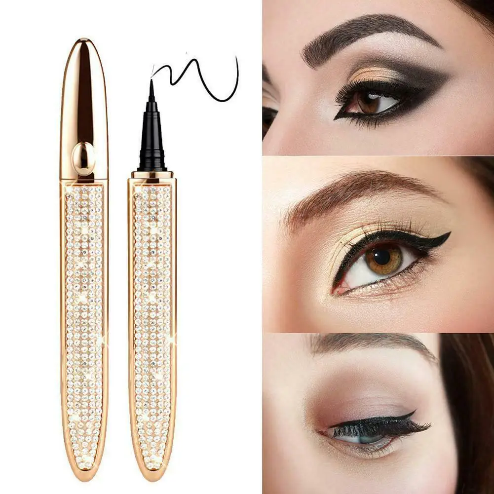New Magic Self-adhesive Eyeliner Pen Glue-free Magnetic-free For False Eyelashes Waterproof No Blooming Eye Liner Pencil
New Magic Self-adhesive Eyeliner Pen Glue-free Magnetic-free For False Eyelashes Waterproof No Blooming Eye Liner Pencil