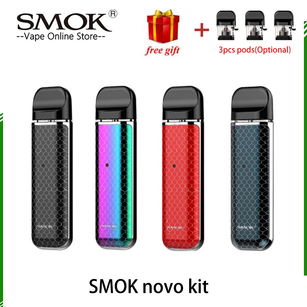 Оригинальный SMOK novo комплект cobra покрытый vape ручка с 450 мАч встроенный аккумулятор