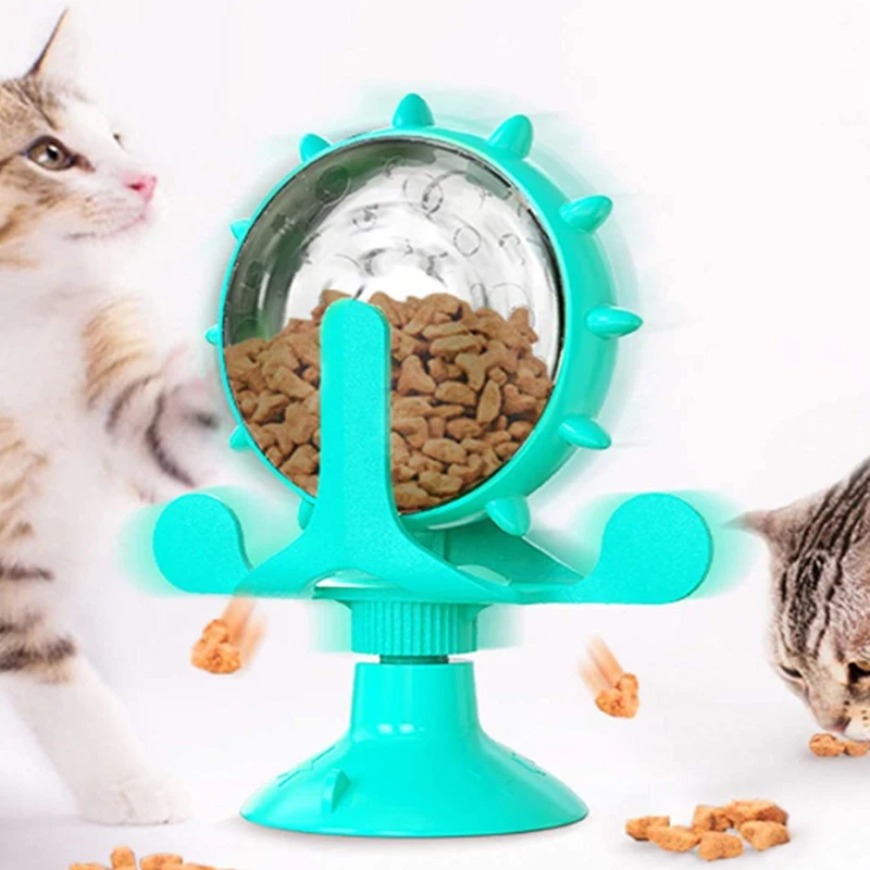 Fun turntable leaking food cat toy training ball exercise IQ toy dog cat feeding pet supplies
Fun turntable leaking food cat toy training ball exercise IQ toy dog cat feeding pet supplies
