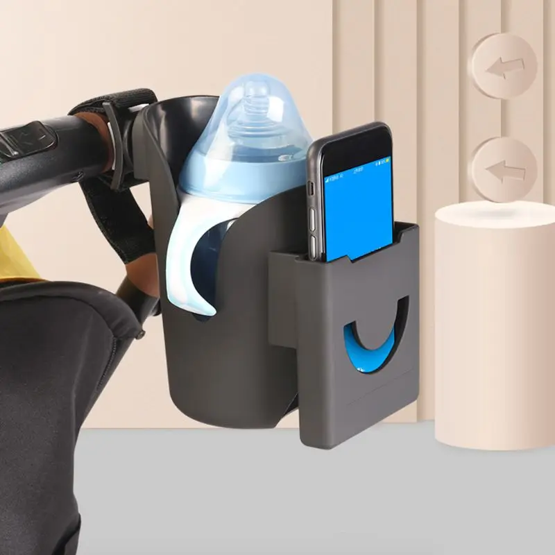 2 in 1 Stroller Cup Holder + Phone Holder Universal Cup Holder Rack for buggy P15C
2 in 1 Stroller Cup Holder + Phone Holder Universal Cup Holder Rack for buggy P15C