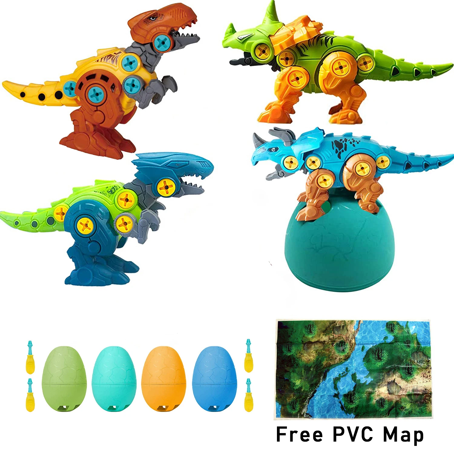 DIY Disassembly Assembly Dinosaur Toy Set Screw Nut Combination Assembling Dinosaur Model Educational Toy for Children Kids Gift 
DIY Disassembly Assembly Dinosaur Toy Set Screw Nut Combination Assembling Dinosaur Model Educational Toy for Children Kids Gift