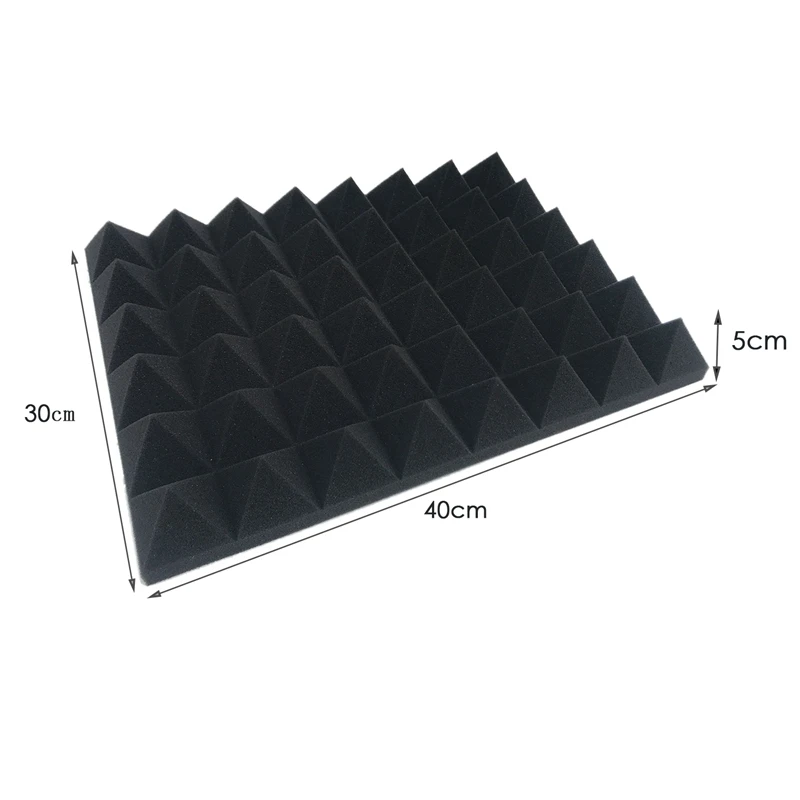 6Pcs Acoustic Foam for Microphone Isolation Shield 11.8X15.75X2Inch Soundproof Foam Panel Insulation Noise Filter 
6Pcs Acoustic Foam for Microphone Isolation Shield 11.8X15.75X2Inch Soundproof Foam Panel Insulation Noise Filter